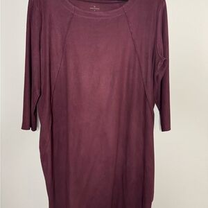 Worthington Burgundy Midi Dress
